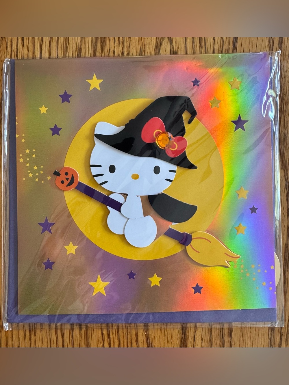 Hello Kitty Happy Halloween Greeting Card New